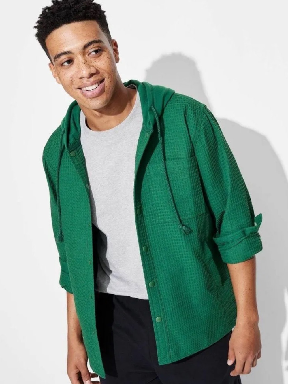 Original Use Forest Green Hooded Jacket